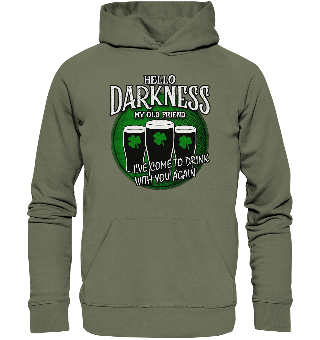 Hello Darkness My Old Friend - Premium Unisex Hoodie