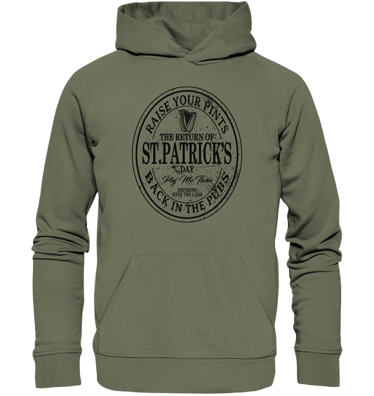 The Return Of St.Patrick's Day - Premium Unisex Hoodie