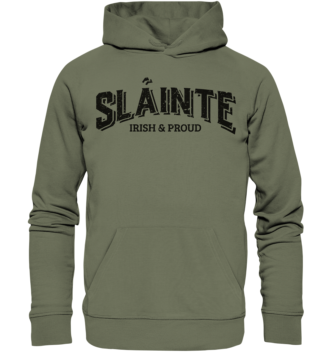 Sláinte "Irish & Proud" - Premium Unisex Hoodie