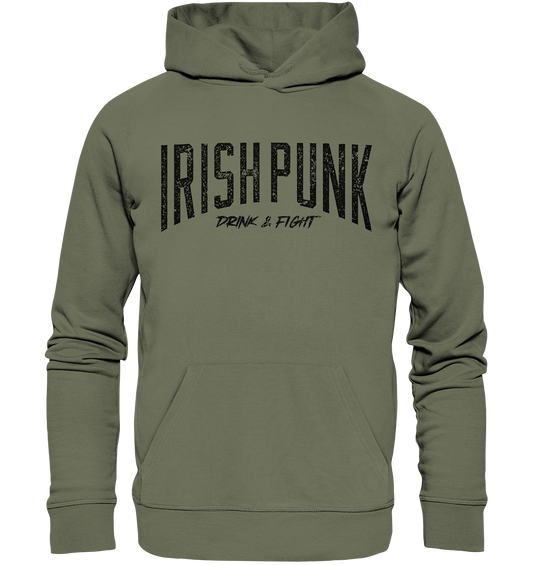 Irish Punk "Drink & Fight" - Premium Unisex Hoodie