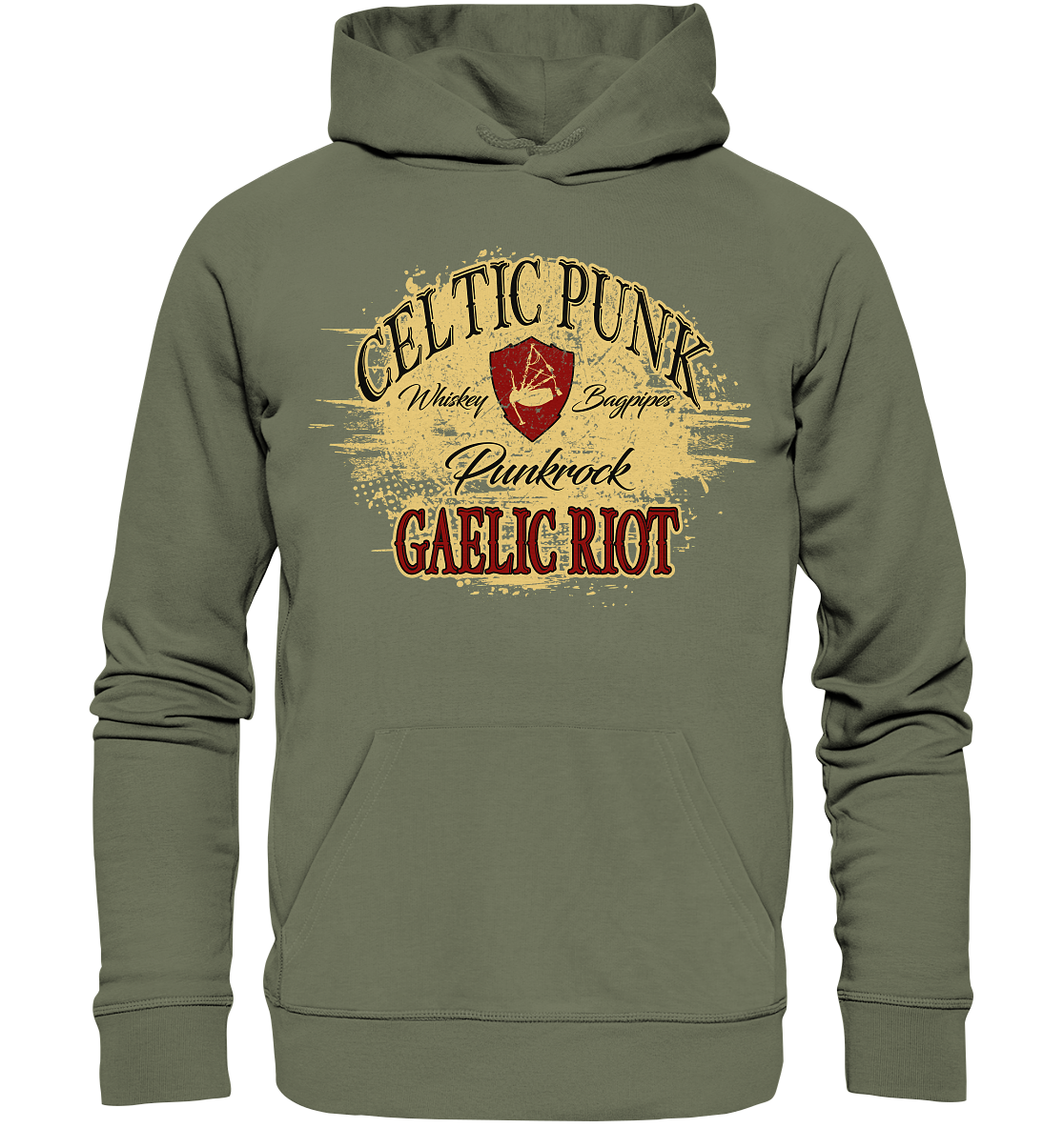 Celtic Punk "Gaelic Riot" - Premium Unisex Hoodie