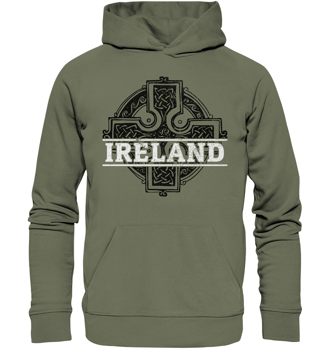 Ireland "Celtic Cross" - Premium Unisex Hoodie
