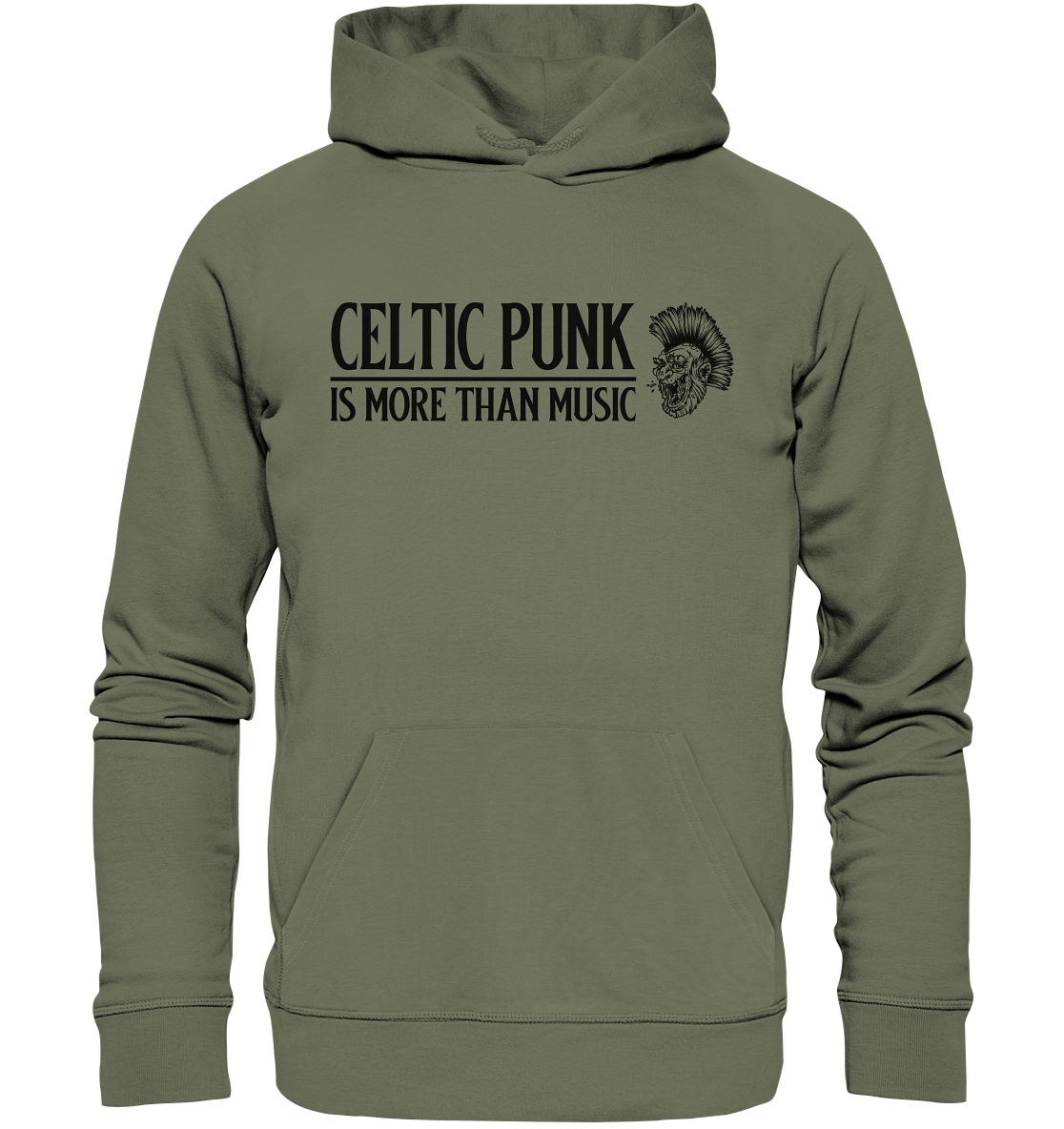 Celtic Punk "Is More Than Music" - Premium Unisex Hoodie