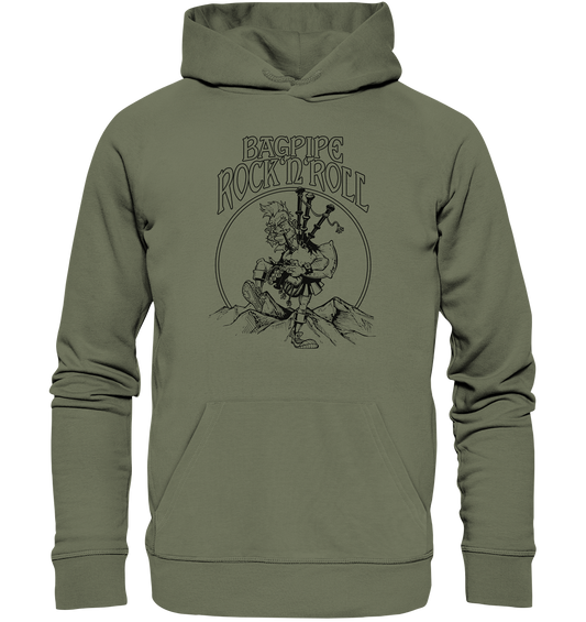 Bagpipe Rock'n'Roll - Premium Unisex Hoodie