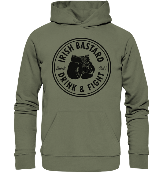 Irish Bastard "Drink & Fight" - Premium Unisex Hoodie