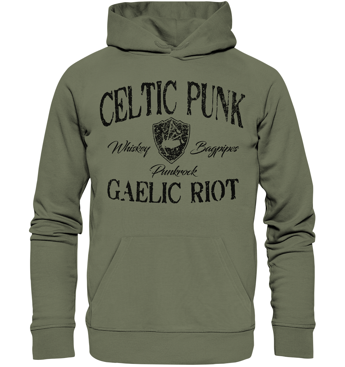 Celtic Punk "Gaelic Riot" - Premium Unisex Hoodie