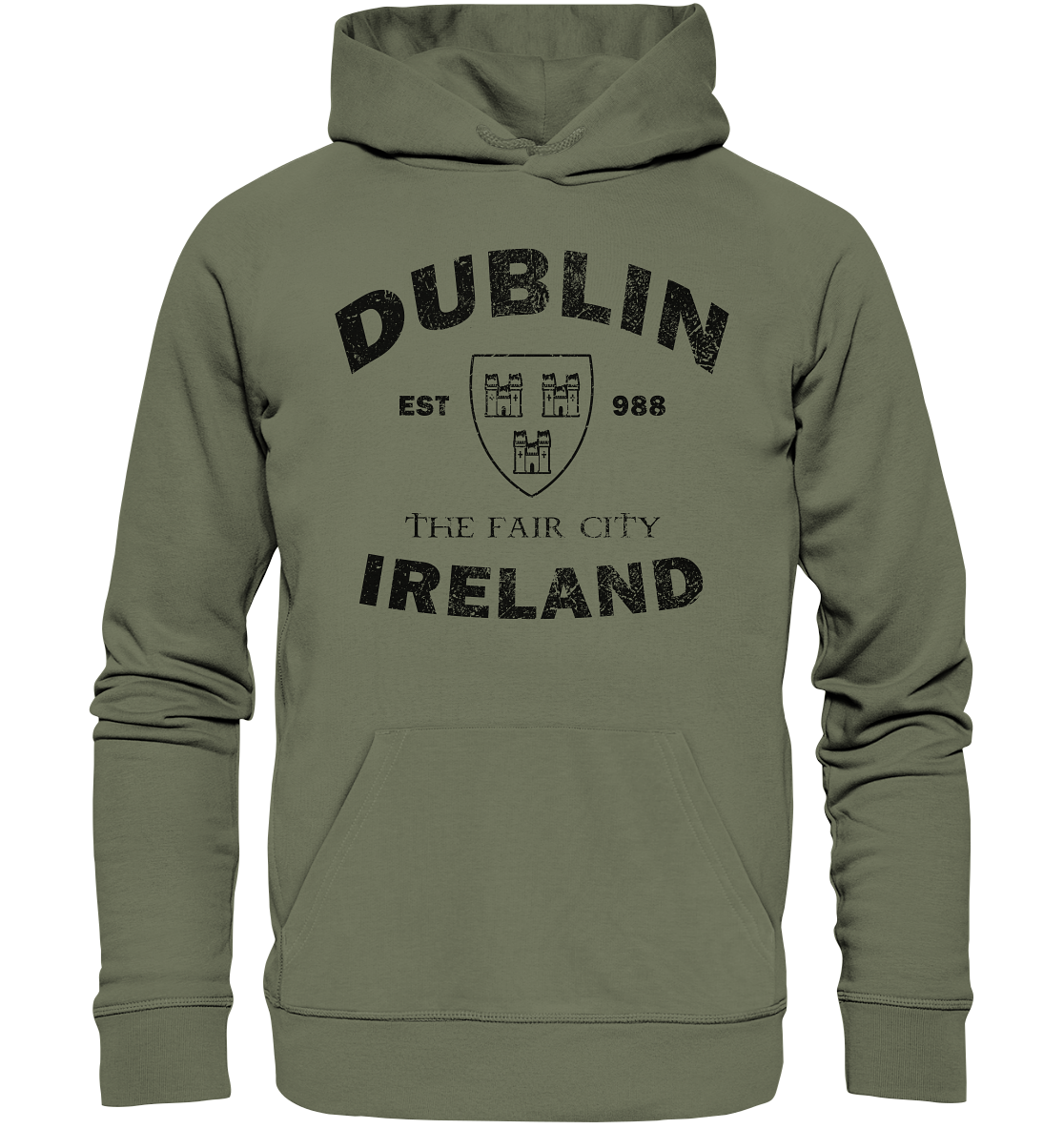 Dublin "The Fair City" - Premium Unisex Hoodie