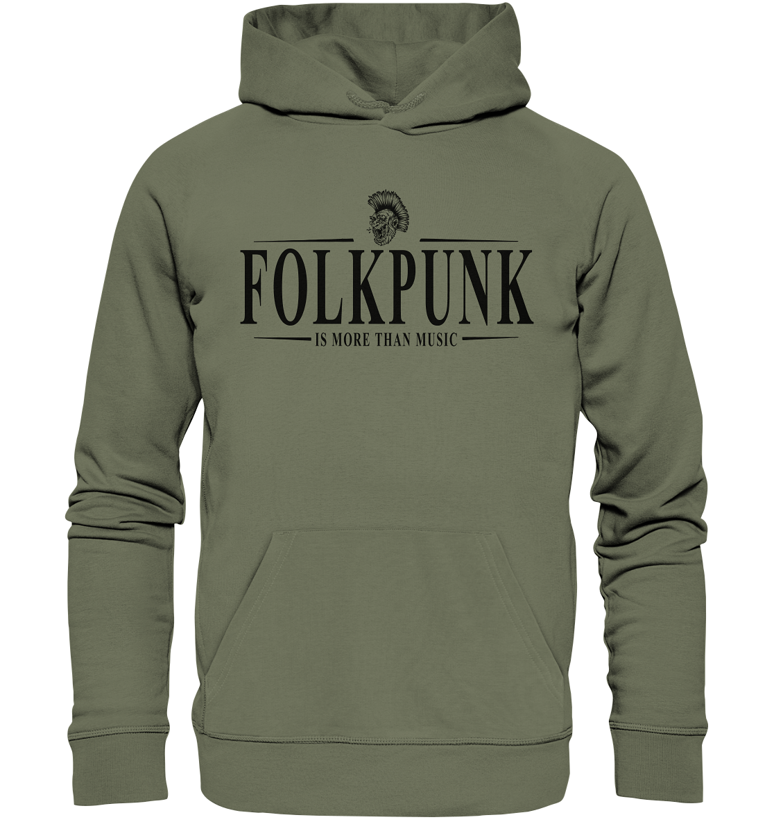 Folkpunk "Is More Than Music" - Premium Unisex Hoodie