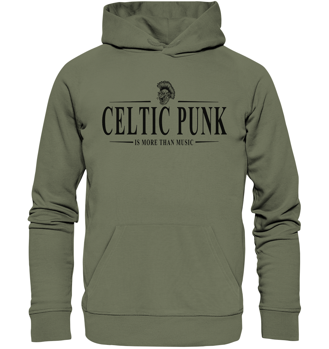 Celtic Punk "Is More Than Music" - Premium Unisex Hoodie