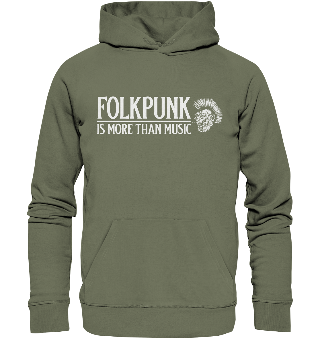 Folkpunk "Is More Than Music" - Premium Unisex Hoodie