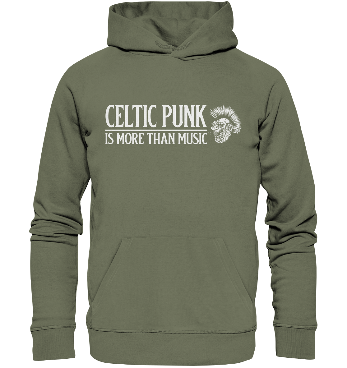 Celtic Punk "Is More Than Music" - Premium Unisex Hoodie