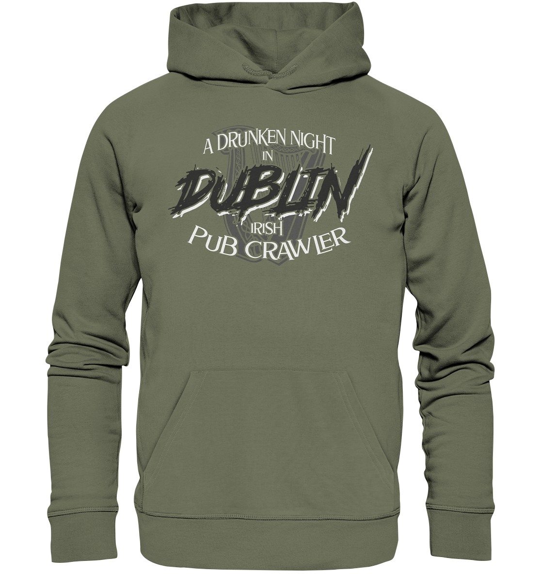 A Drunken Night In Dublin "Irish Pub Crawler" - Premium Unisex Hoodie