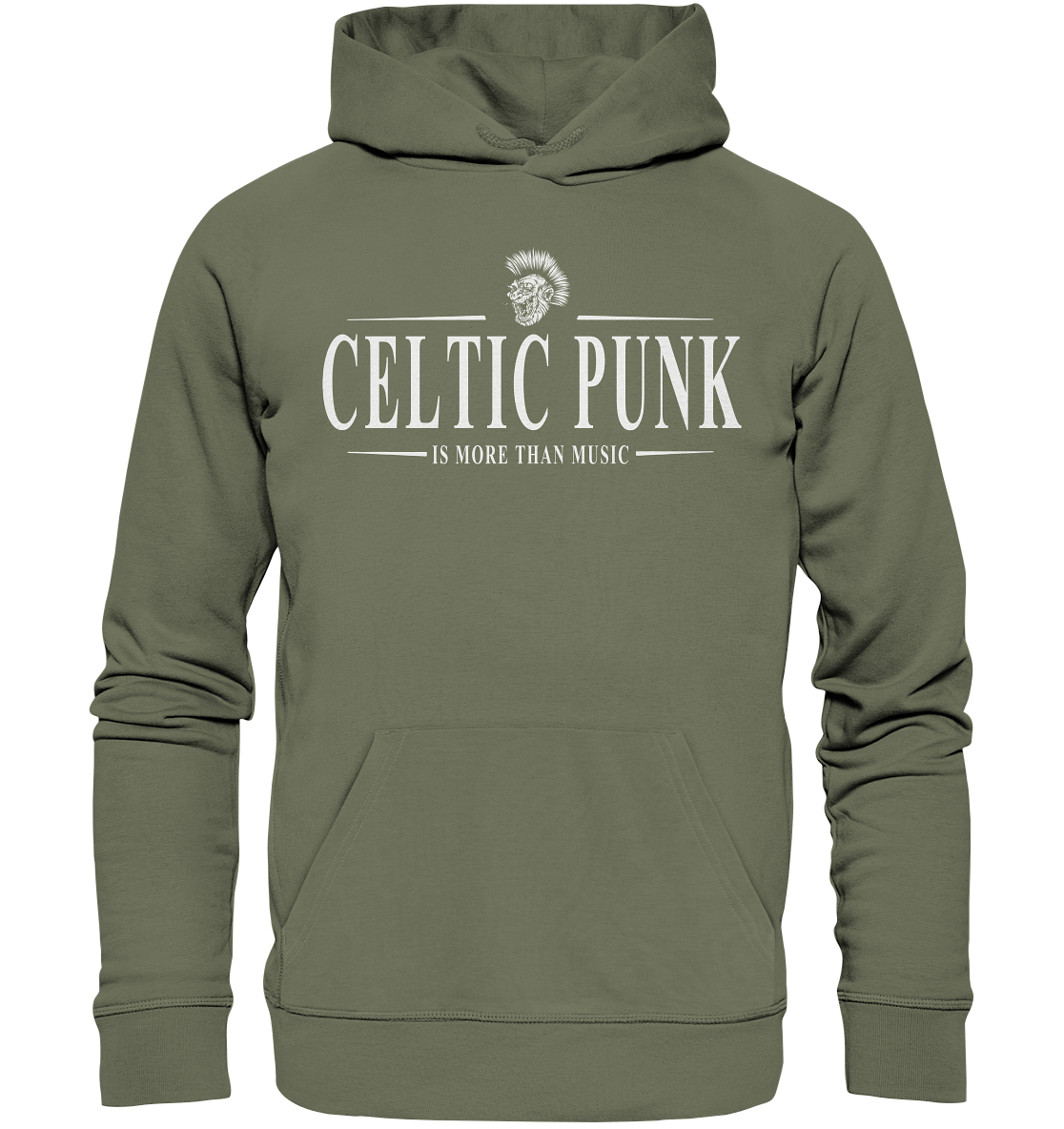 Celtic Punk "Is More Than Music" - Premium Unisex Hoodie
