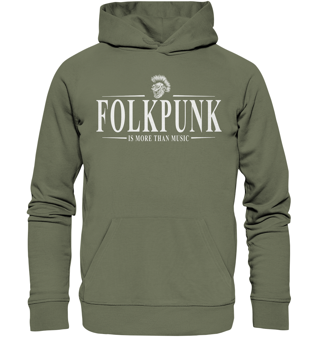 Folkpunk "Is More Than Music" - Premium Unisex Hoodie