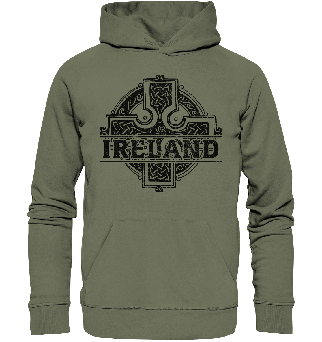 Ireland "Celtic Cross" - Premium Unisex Hoodie
