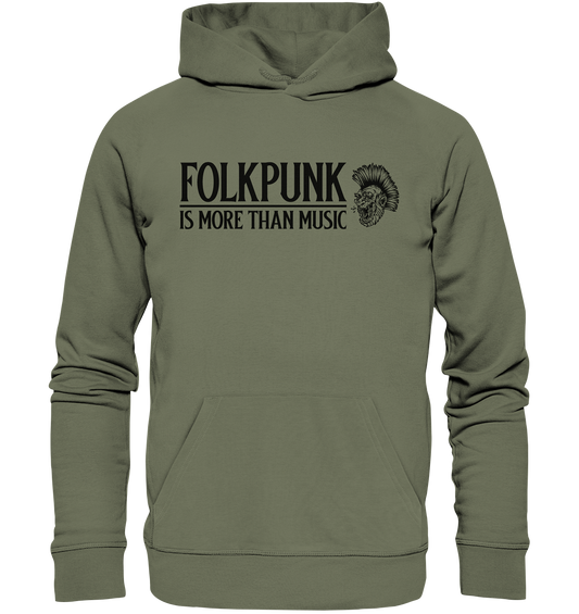 Folkpunk "Is More Than Music" - Premium Unisex Hoodie