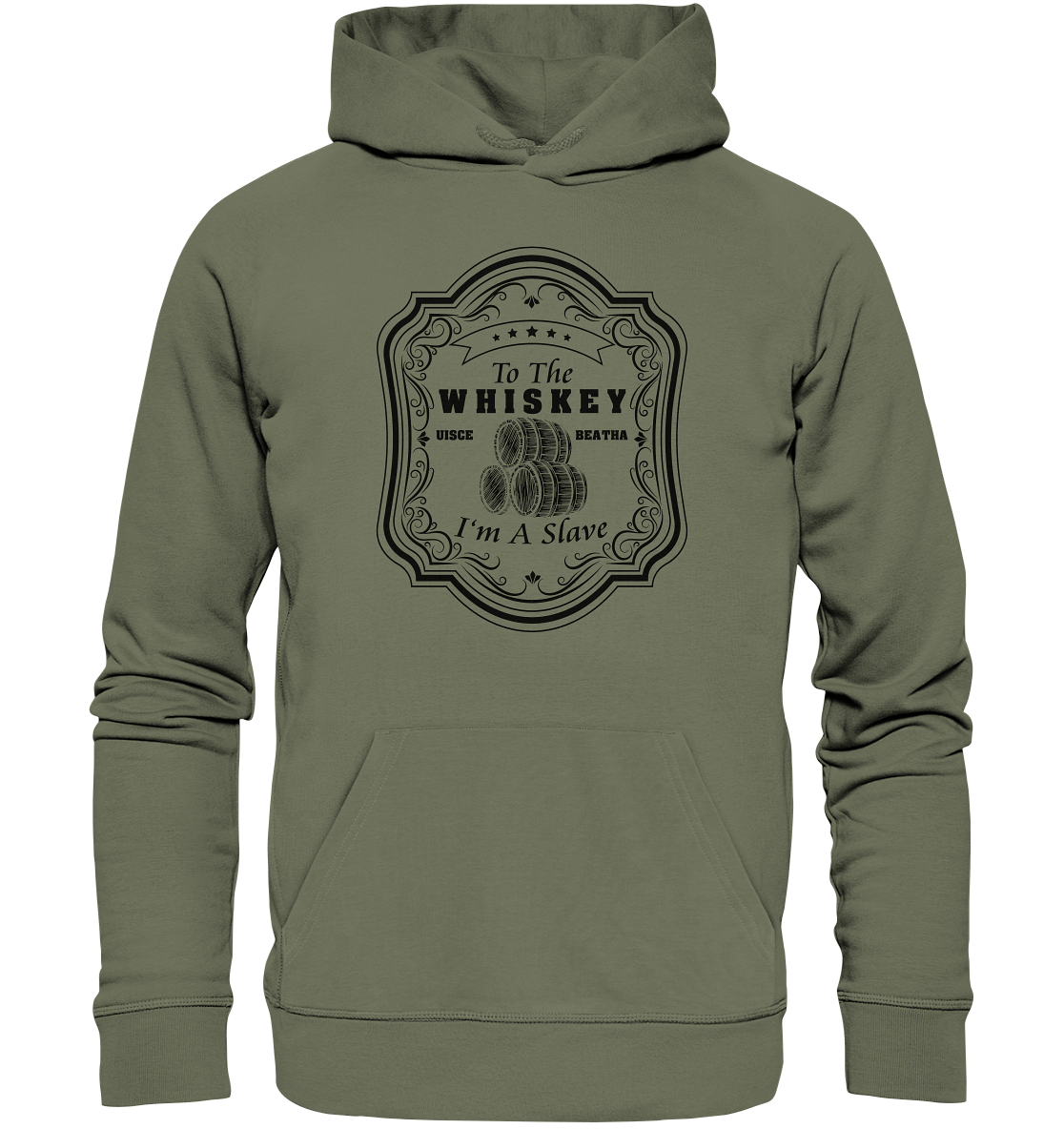 "To The Whiskey I'm A Slave" - Premium Unisex Hoodie