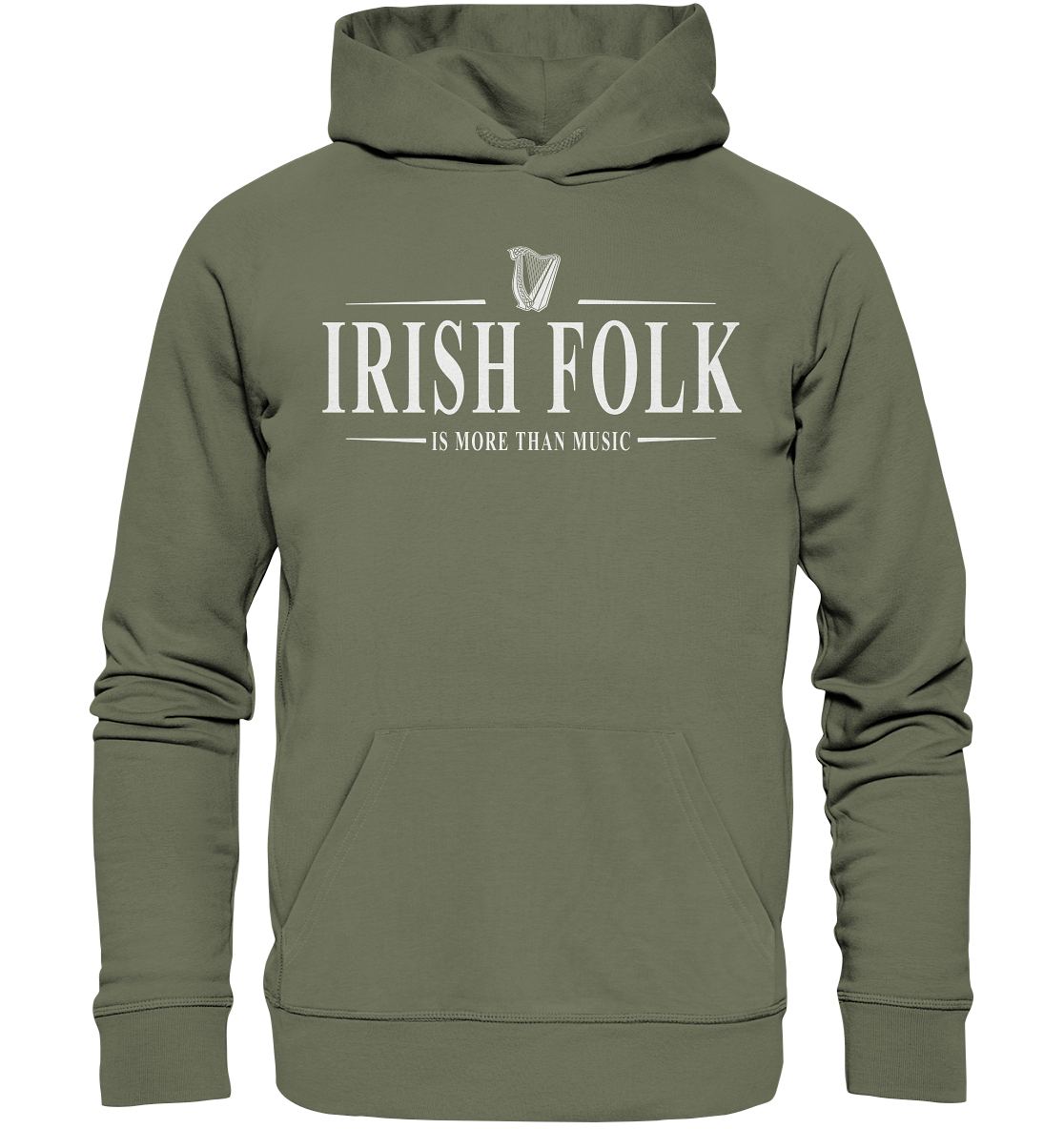 Irish Folk "Is More Than Music" - Premium Unisex Hoodie