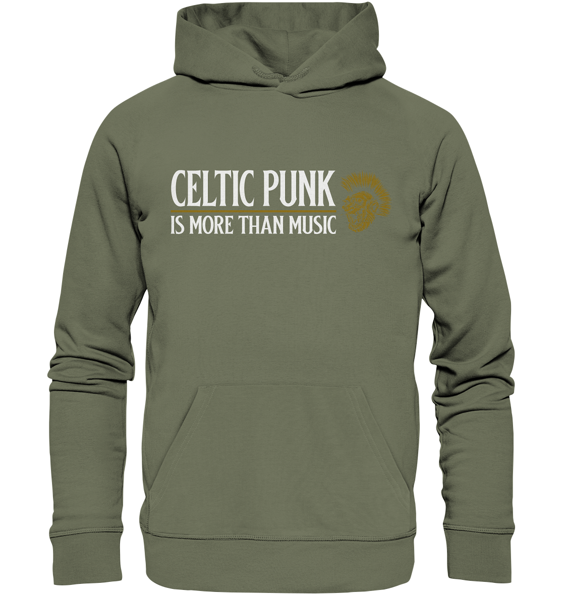 Celtic Punk "Is More Than Music" - Premium Unisex Hoodie