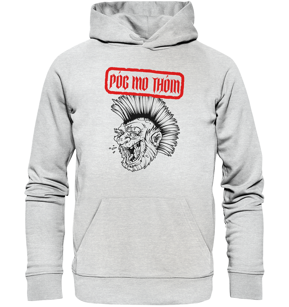 Póg Mo Thóin Streetwear "Punk" - Premium Unisex Hoodie