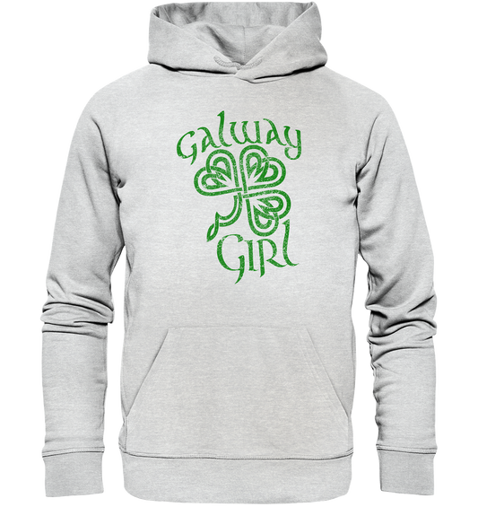 "Galway Girl - Shamrock" - Premium Unisex Hoodie