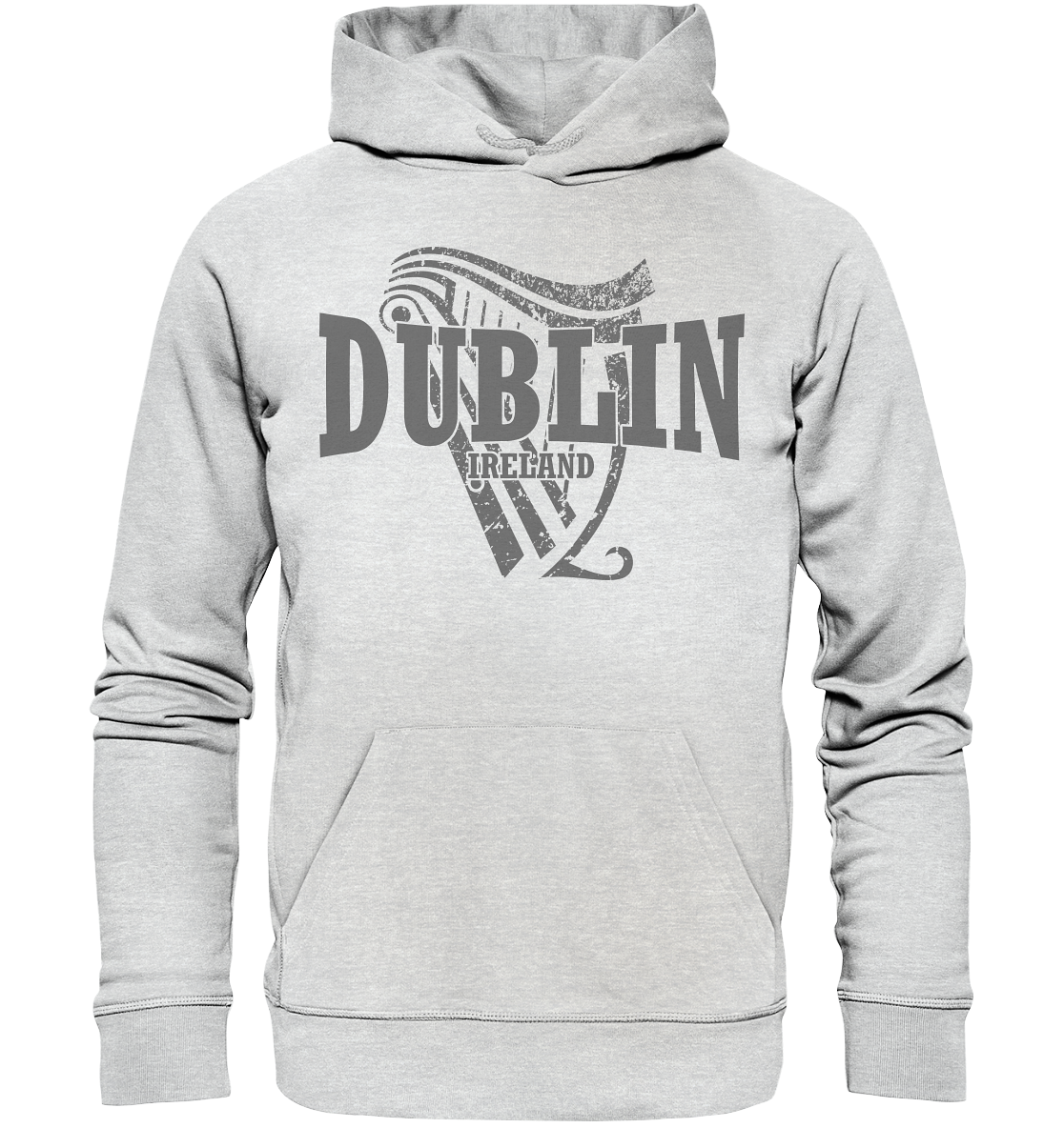 Dublin "Ireland - Harp II" - Premium Unisex Hoodie