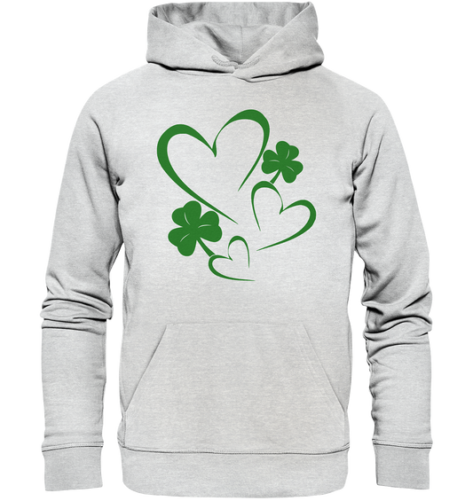 Shamrock & Heart - Premium Unisex Hoodie