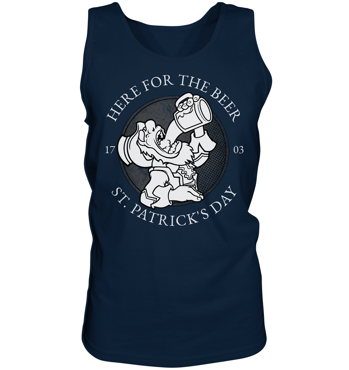 Here For The Beer "St. Patrick's Day" - Tank-Top