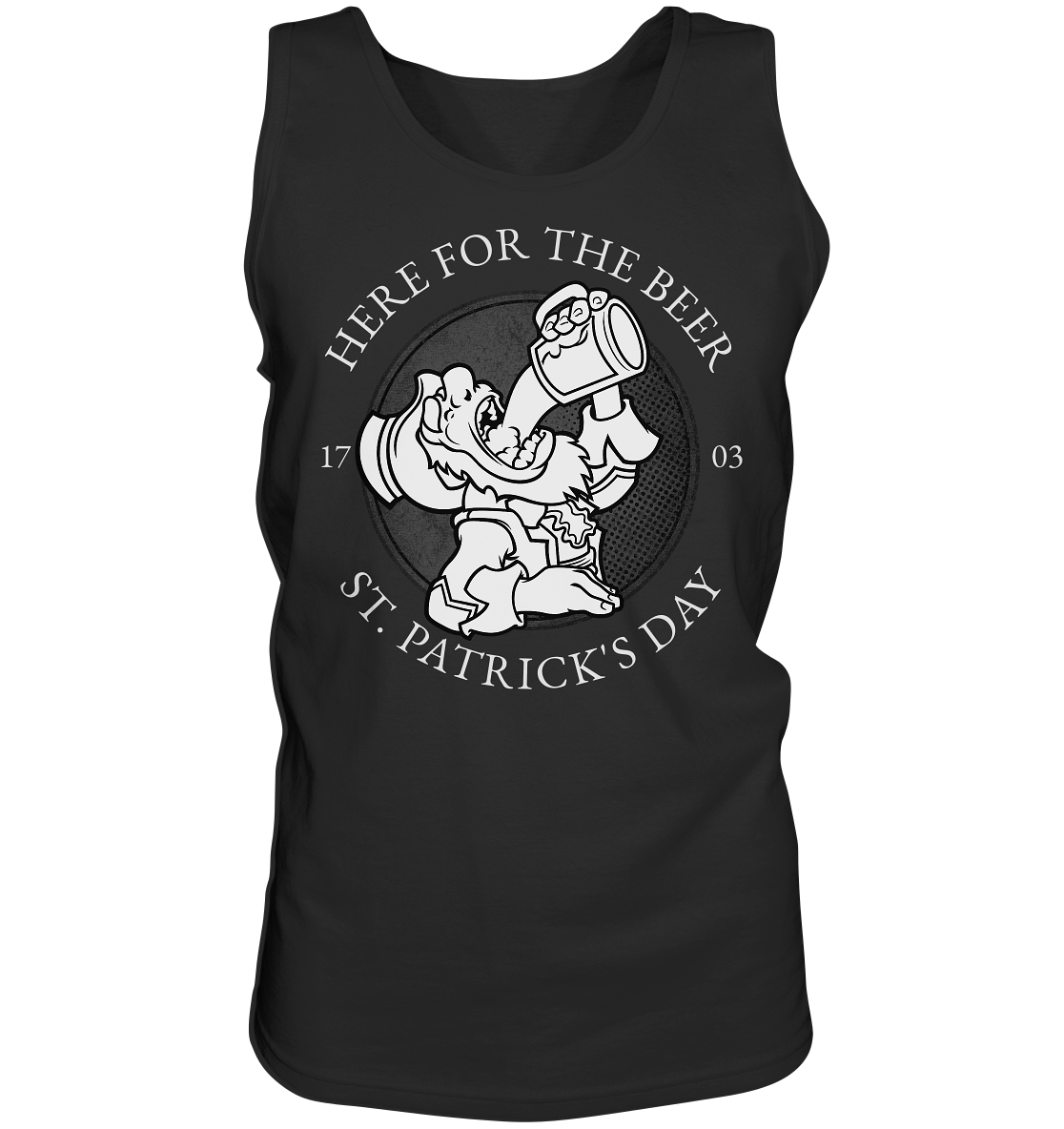 Here For The Beer "St. Patrick's Day" - Tank-Top