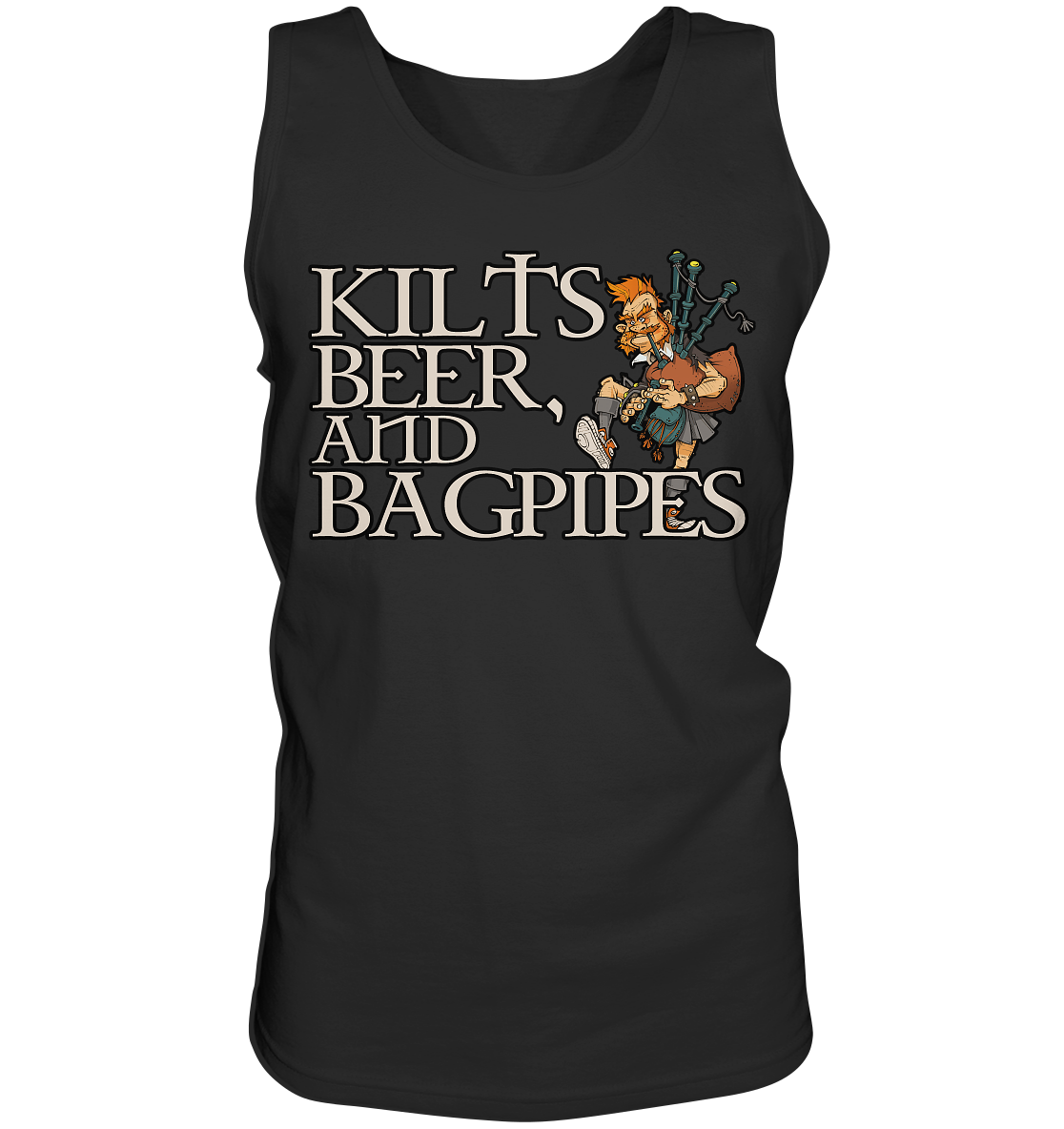 Kilts, Beer & Bagpipes - Tank-Top