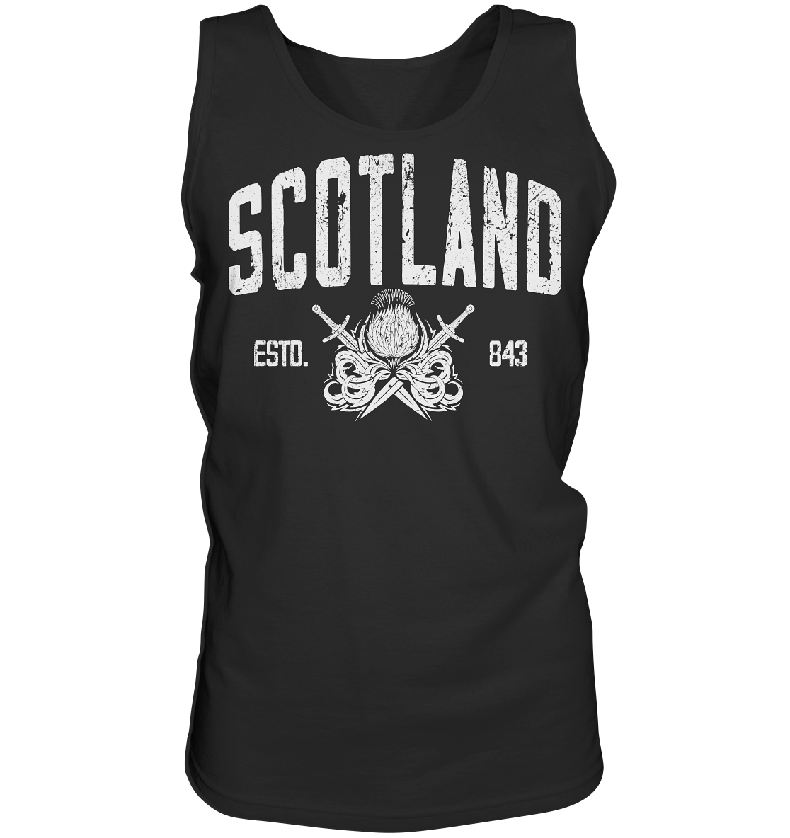 Scotland "Estd. 843" - Tank-Top