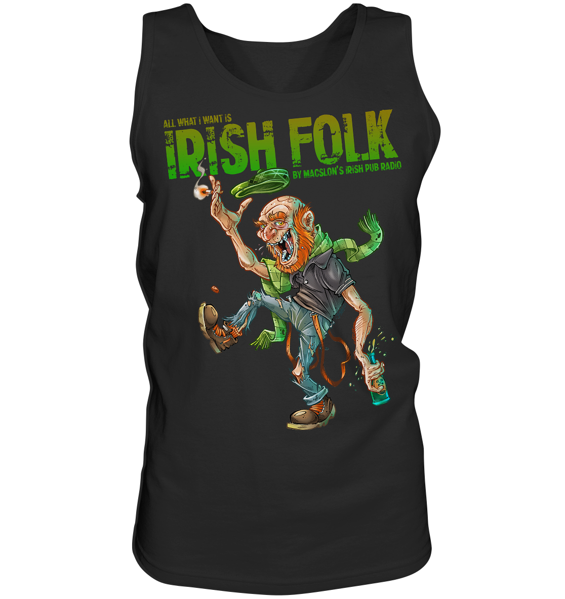 All What I Want Is "Irish Folk"  - Tank-Top