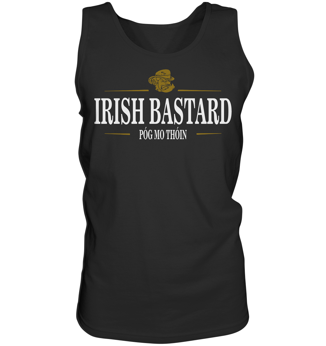 Irish Bastard "Póg Mo Thóin" - Tank-Top