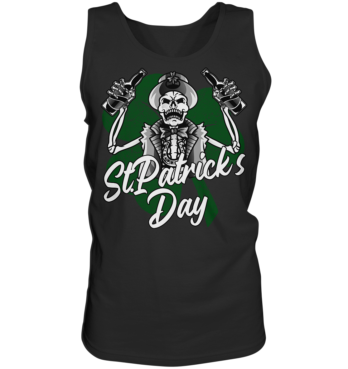 St. Patricks Day "Skeleton" - Tank-Top