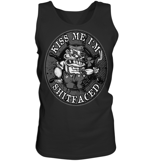 Kiss Me I'm Shitfaced - Tank-Top