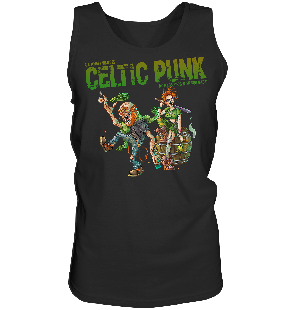 All What I Want Is "Celtic Punk" - Tank-Top
