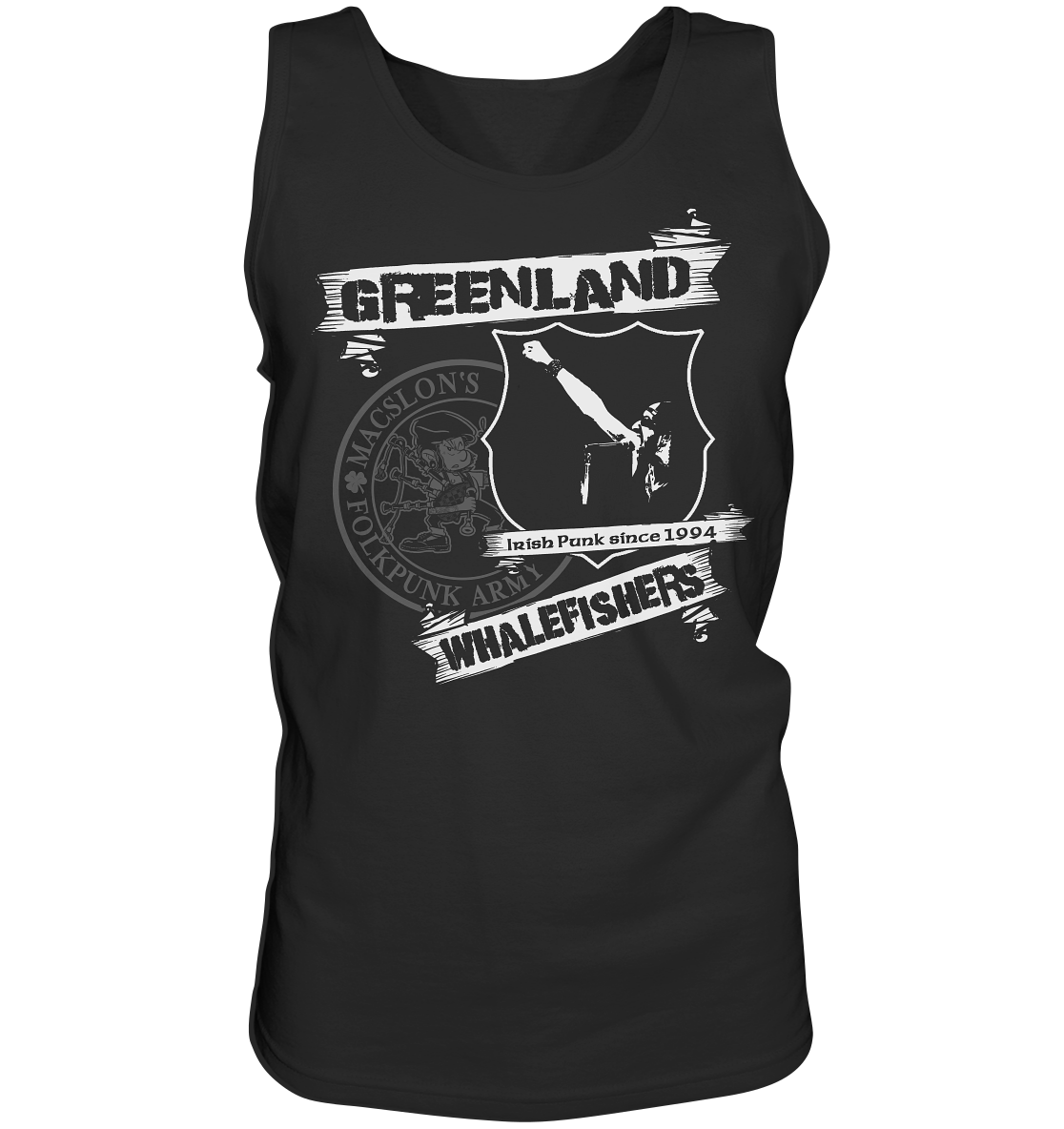 Greenland Whalefishers "MacSlon's Folkpunk Army" - Tank-Top