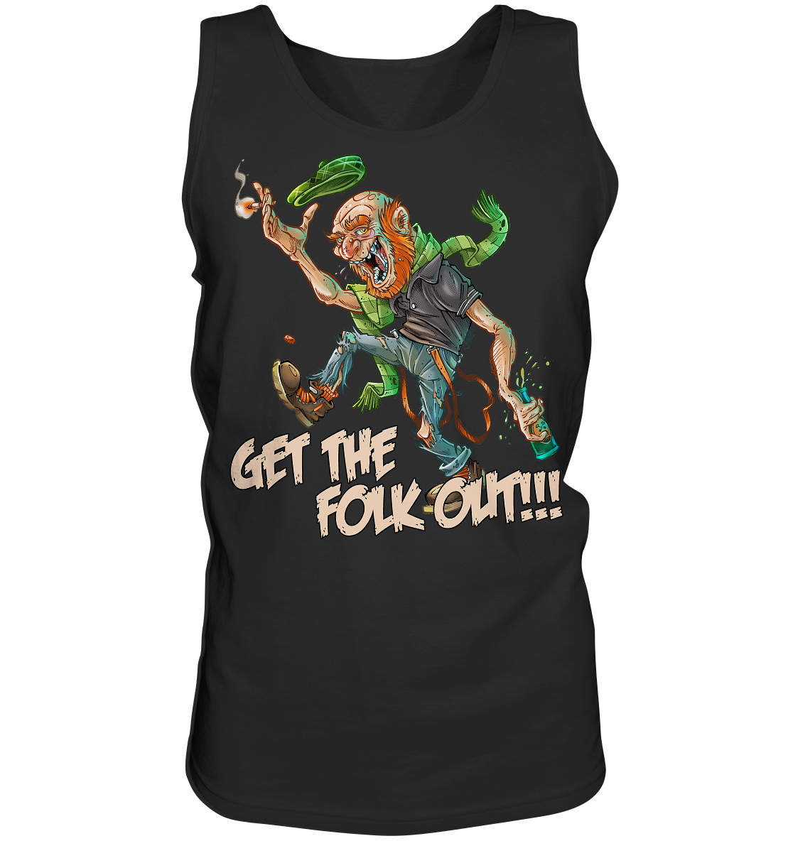 Get The Folk Out - Tank-Top