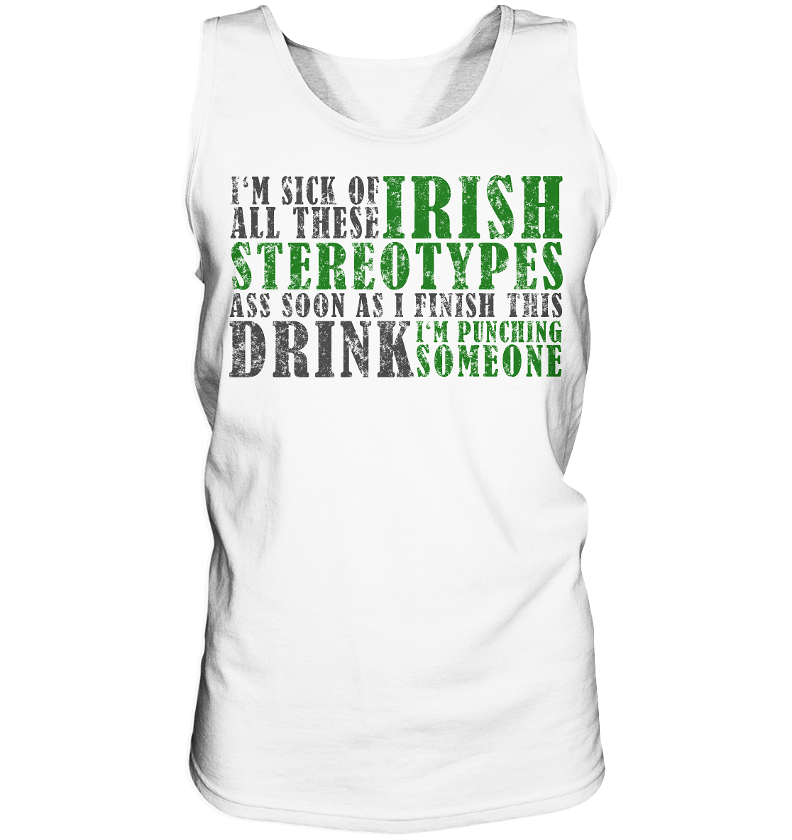 Irish Stereotypes - Tank-Top