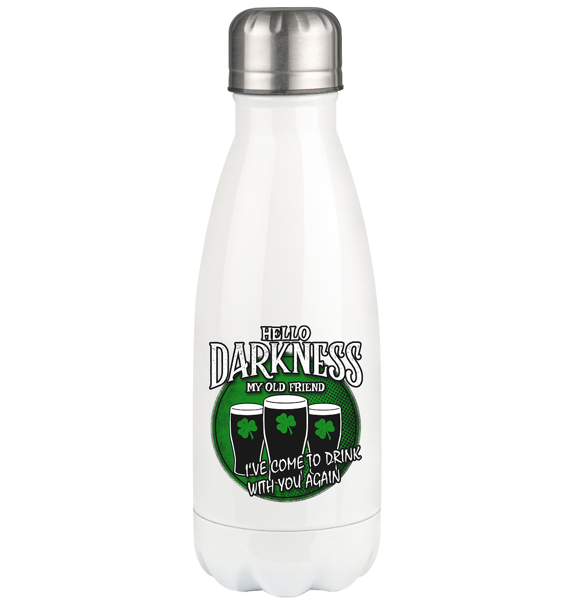 Hello Darkness My Old Friend - Thermoflasche 350ml