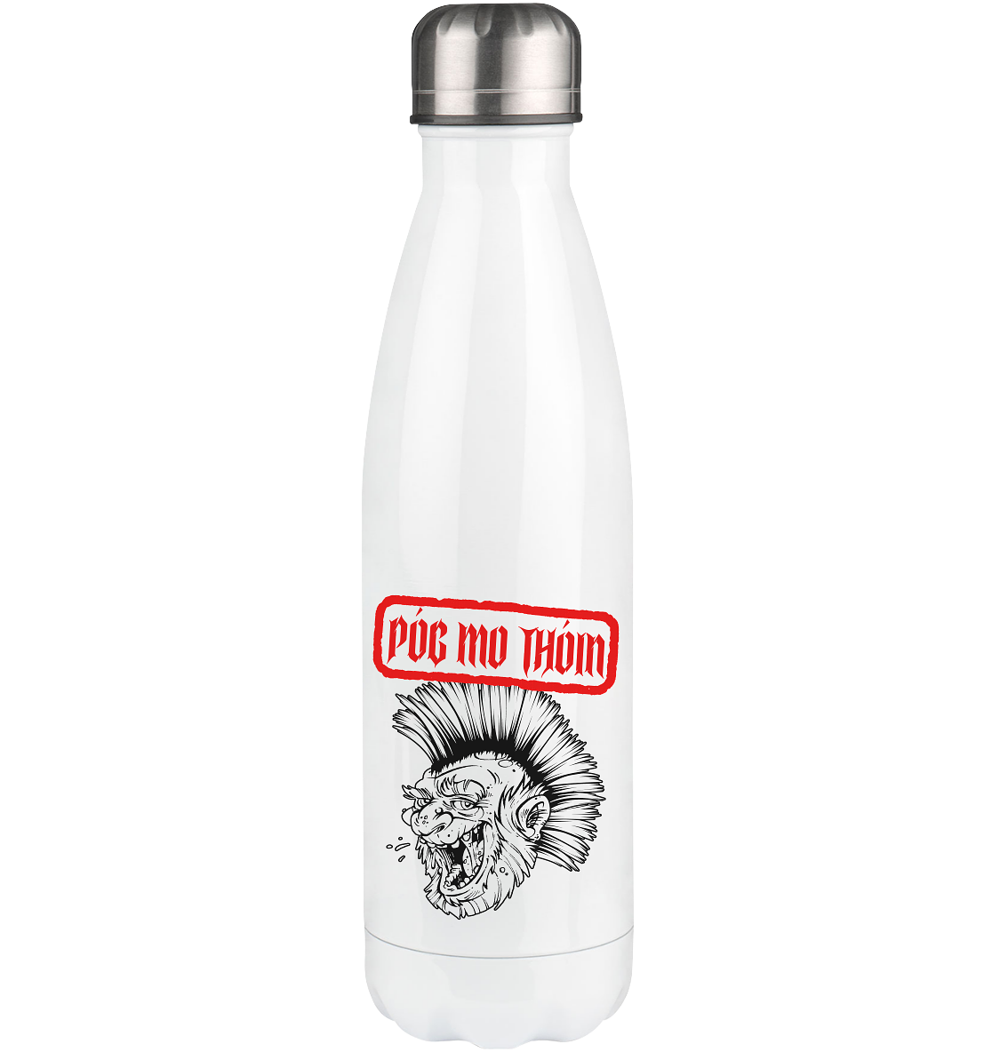 Póg Mo Thóin Streetwear "Punk" - Thermoflasche 500ml