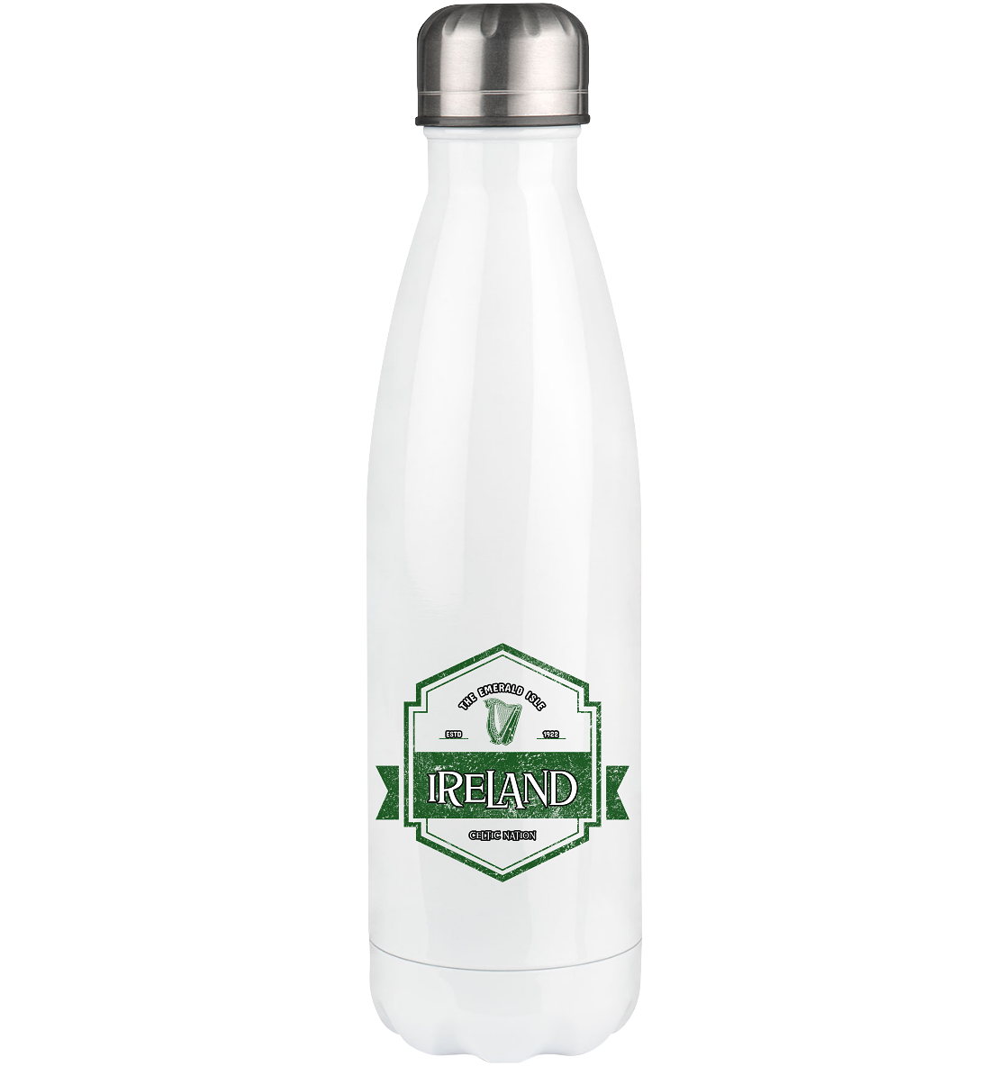 Ireland "The Emerald Isle / Celtic Nation" - Thermoflasche 500ml