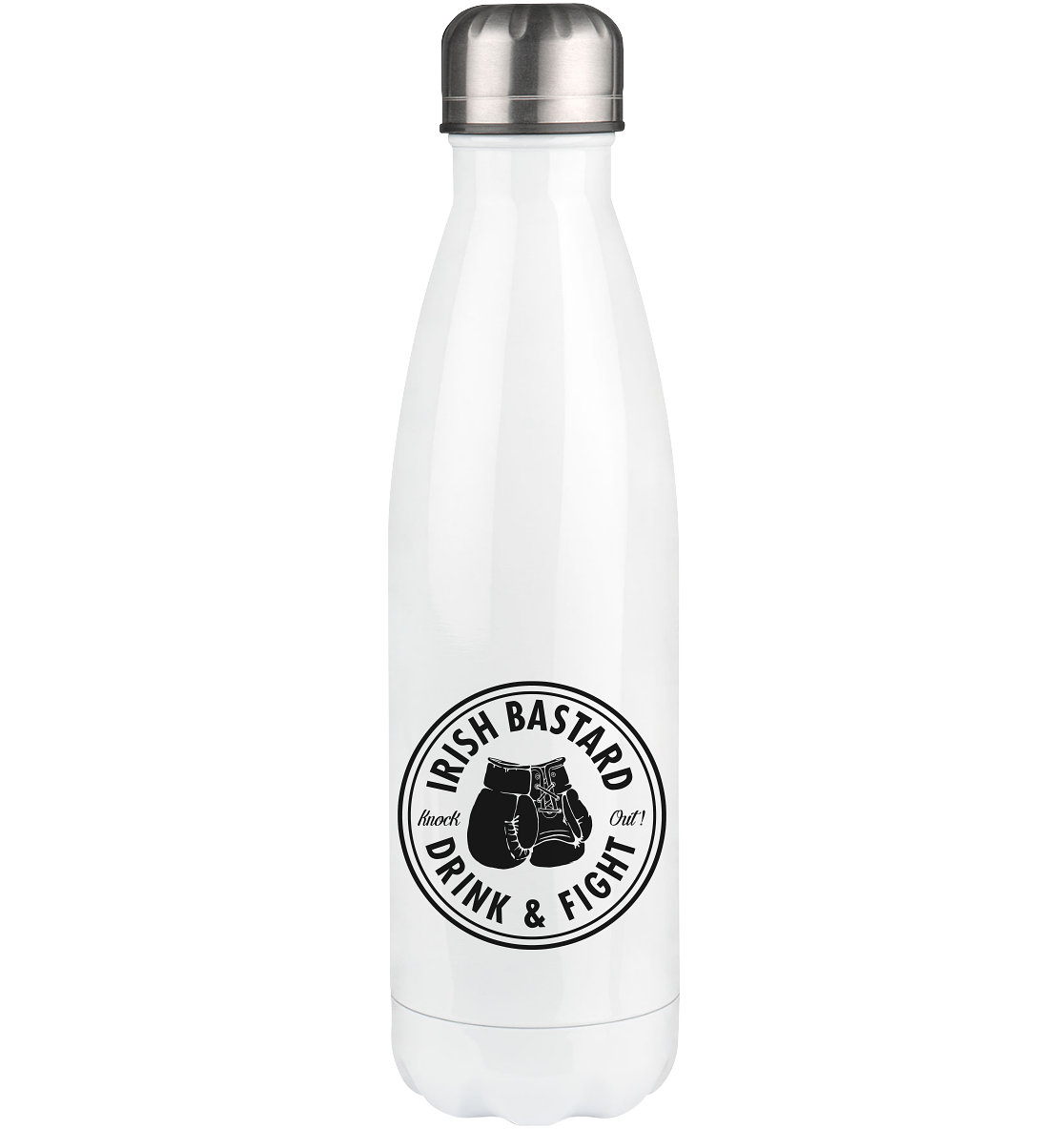 Irish Bastard "Drink & Fight" - Thermoflasche 500ml