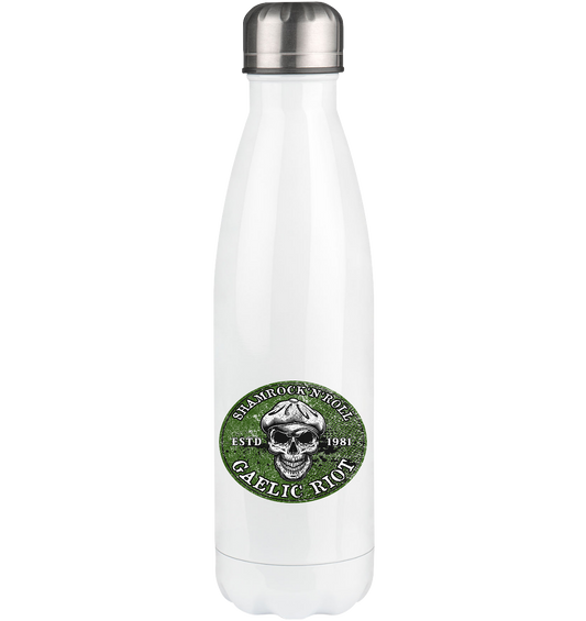 Shamrock And Roll "Skull / Gaelic Riot" - Thermoflasche 500ml