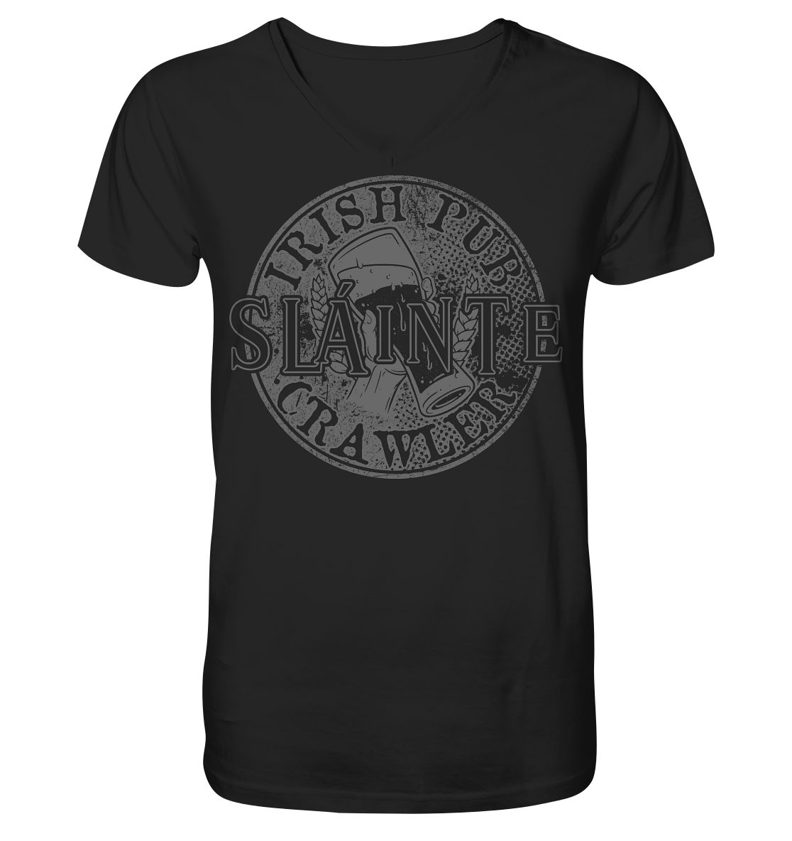 Sláinte "Irish Pub Crawler" - V-Neck Shirt