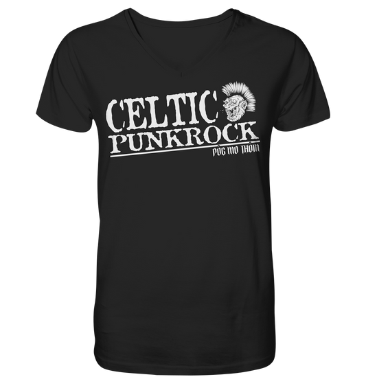 Póg Mo Thóin Streetwear "Celtic Punkrock" - V-Neck Shirt