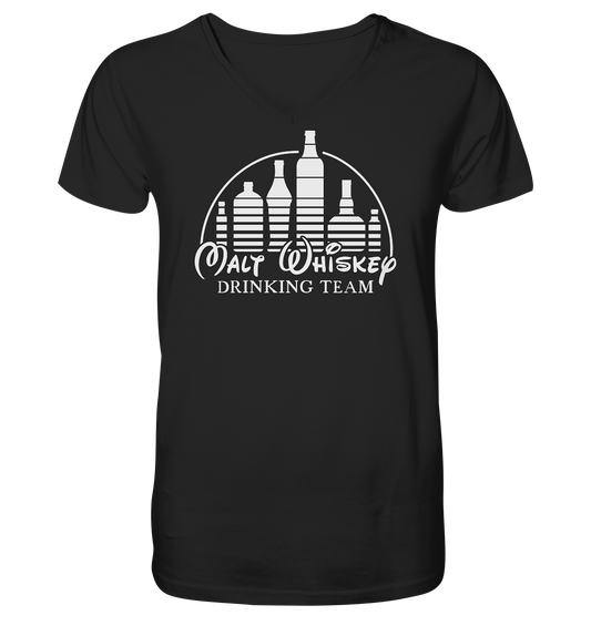 Malt Whiskey "Drinking Team" - V-Neck Shirt