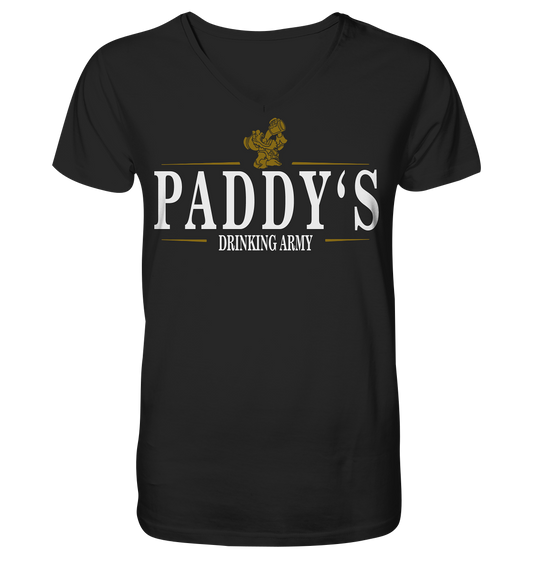 Paddy's "Drinking Army" - V-Neck Shirt