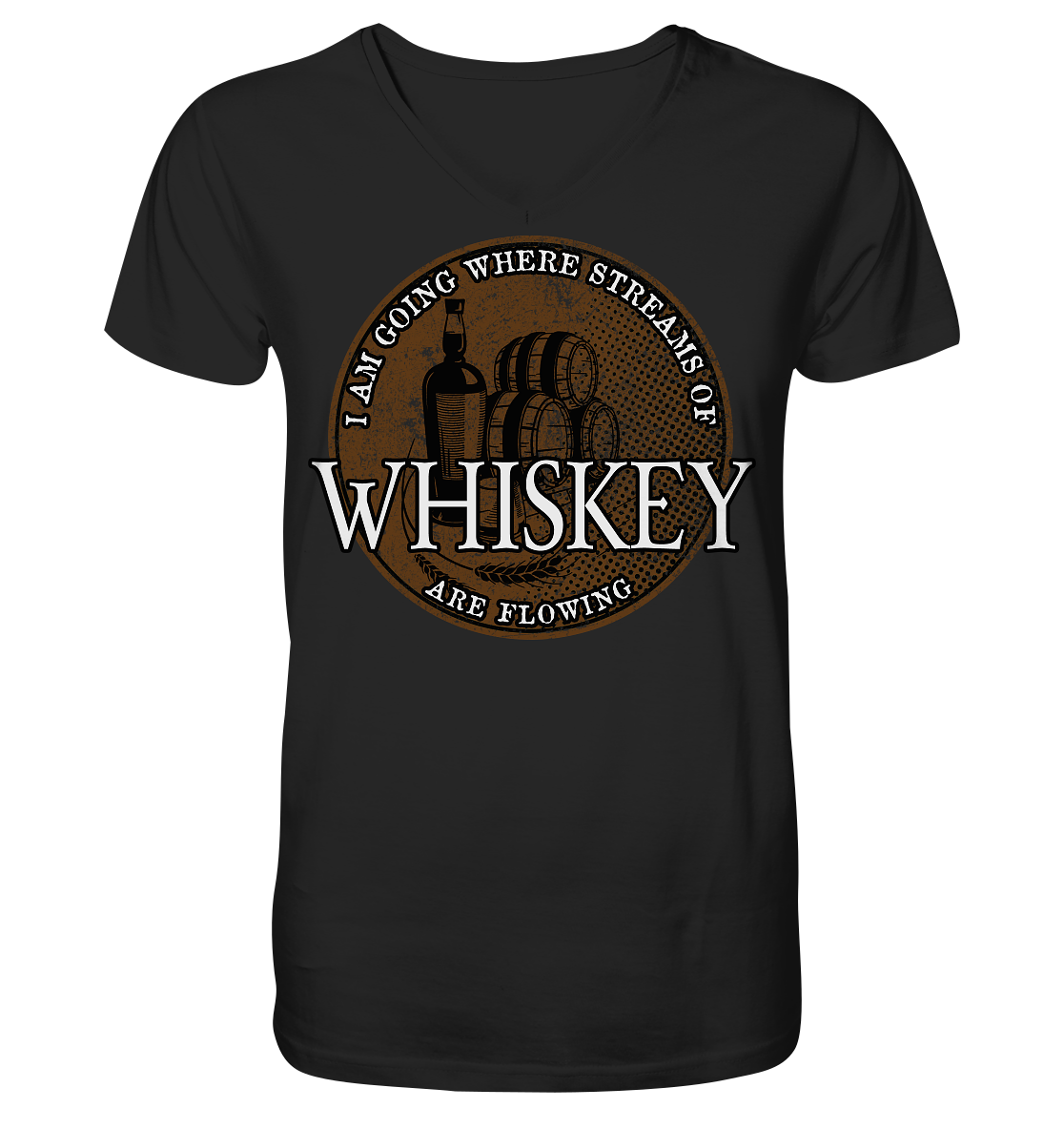 Streams Of Whiskey - V-Neck Shirt