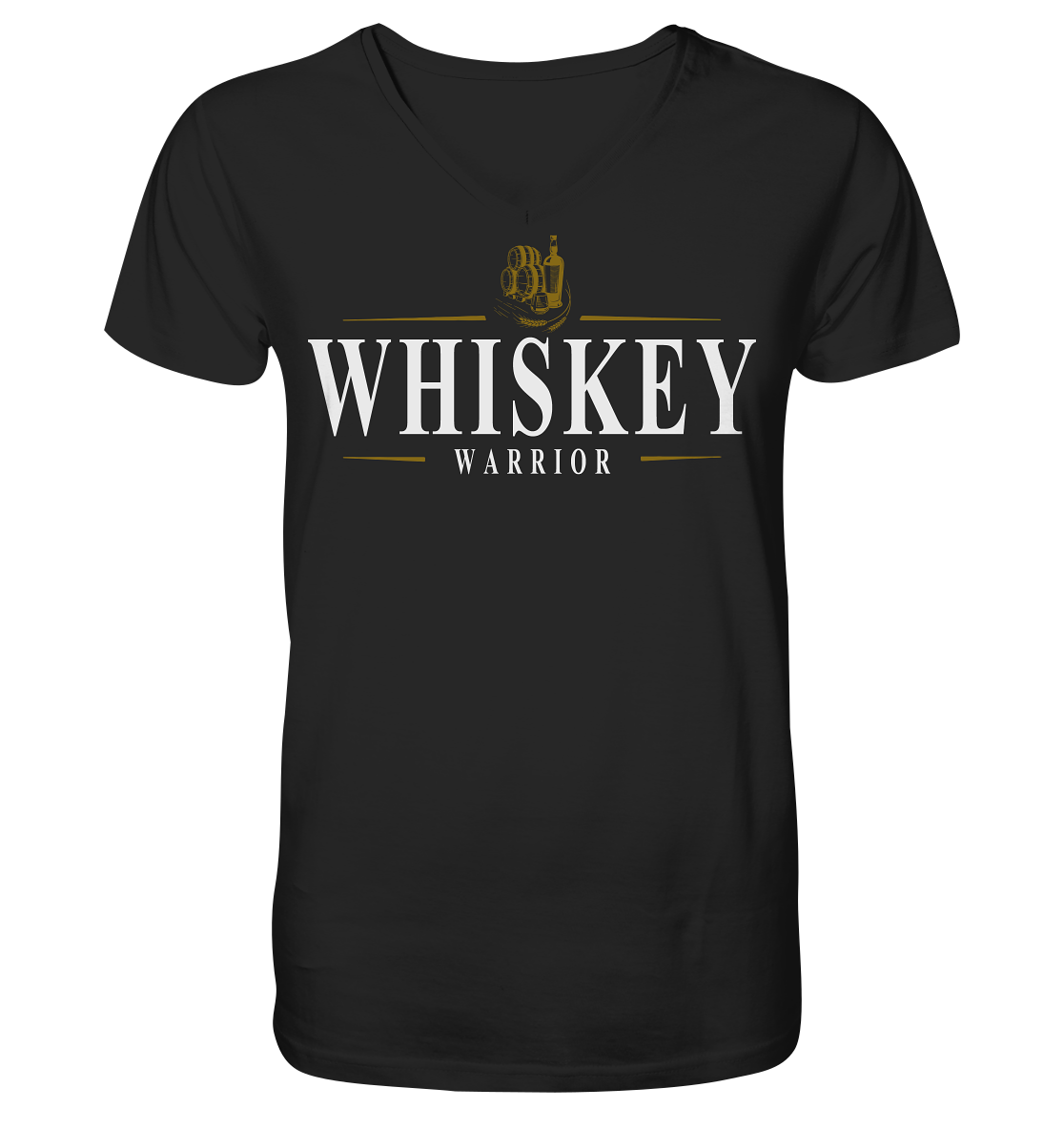 Whiskey "Warrior" - V-Neck Shirt